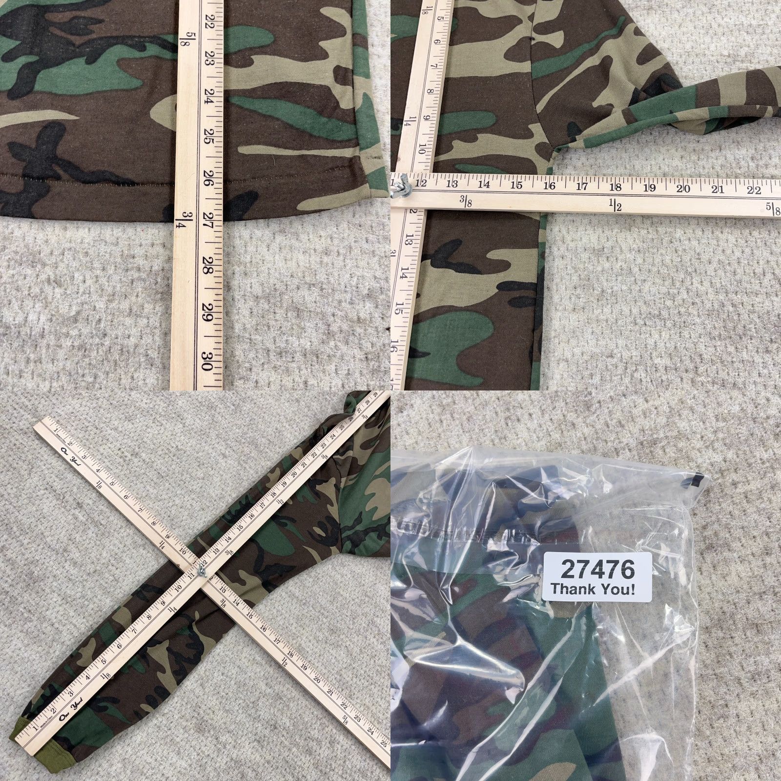 Vintage VINTAGE Camo Shirt Men M Green Pocket Tee USA Army Single Stitch 90s Skate Shirt M Green 90s Hip Hop Military Retro Mens Size US M / EU 48-50 / 2 - 8 Thumbnail