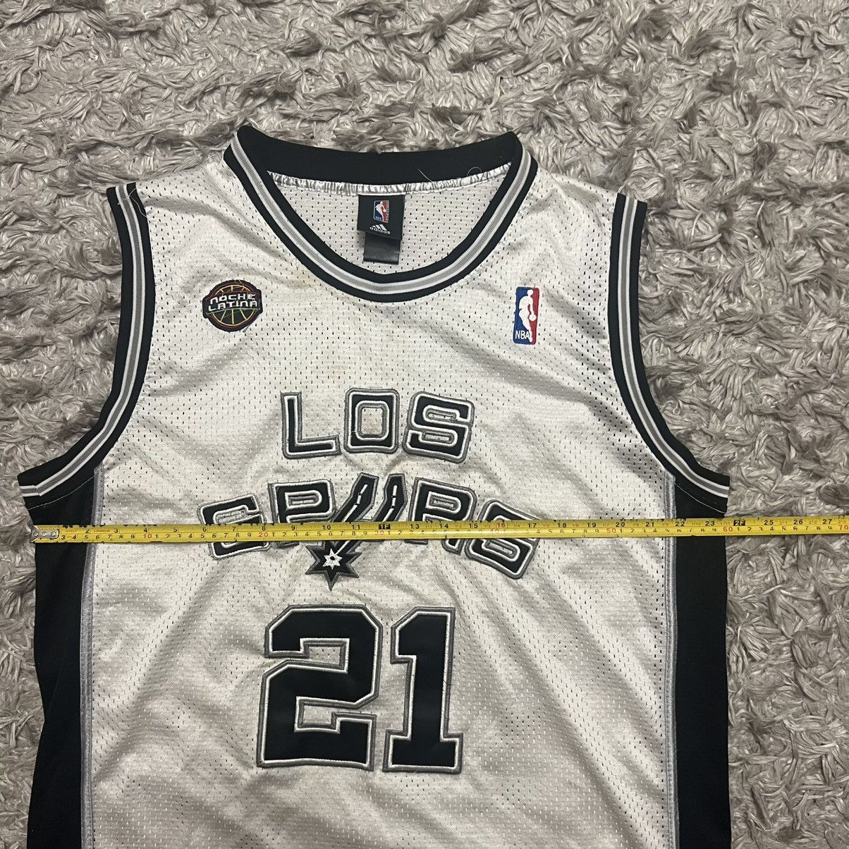 Adidas Adidas Tim Duncan San Antonio Los Spurs Latin Night Jersey Size US XXL / EU 58 / 5 - 3 Thumbnail