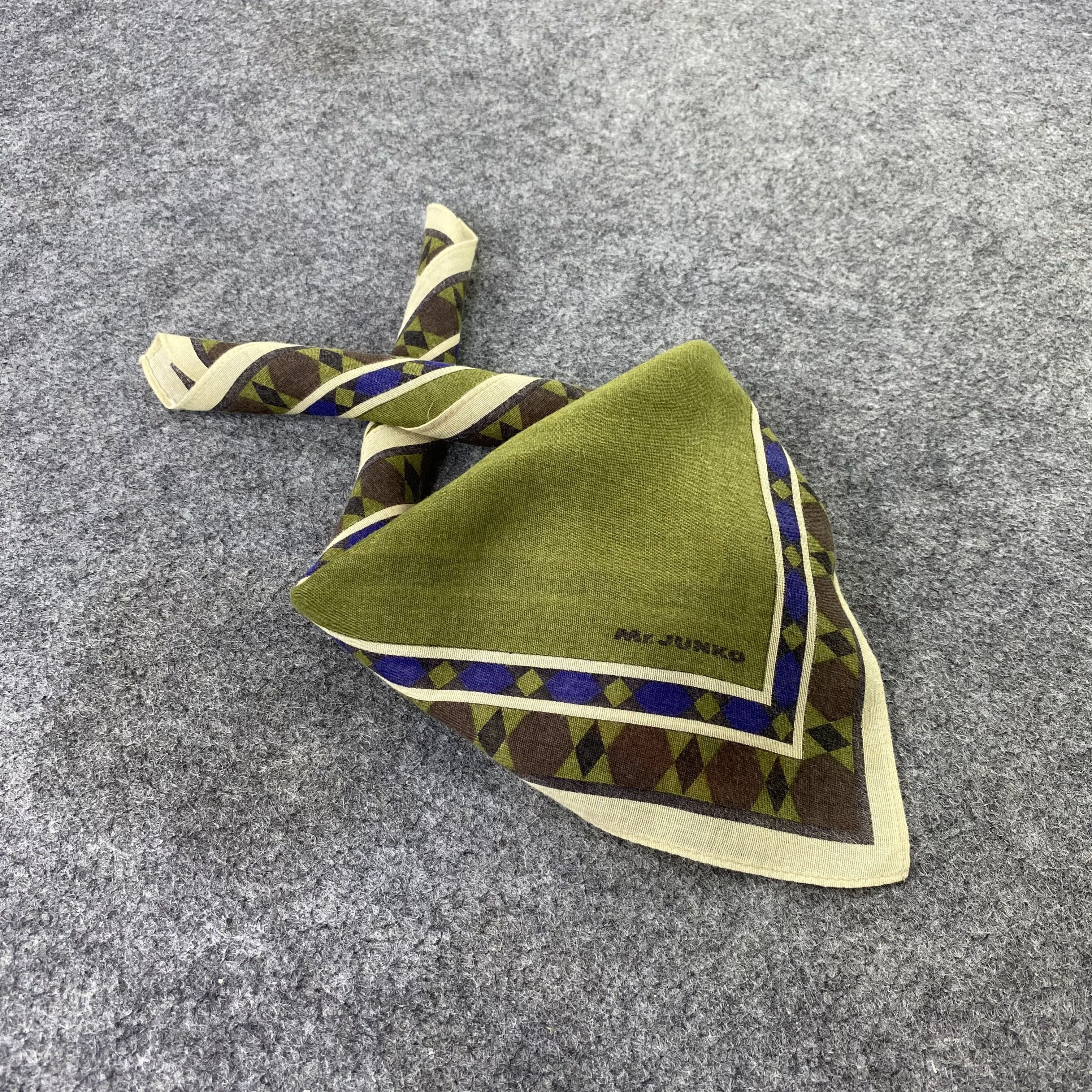 Japanese Brand Mr. Junko Handkerchief / Bandana / Neckerchief C193 Size ONE SIZE - 1 Thumbnail