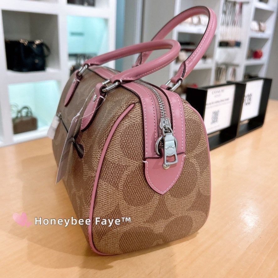 Rowan Satchel Bag In Maxi Signature Canvas CCD76