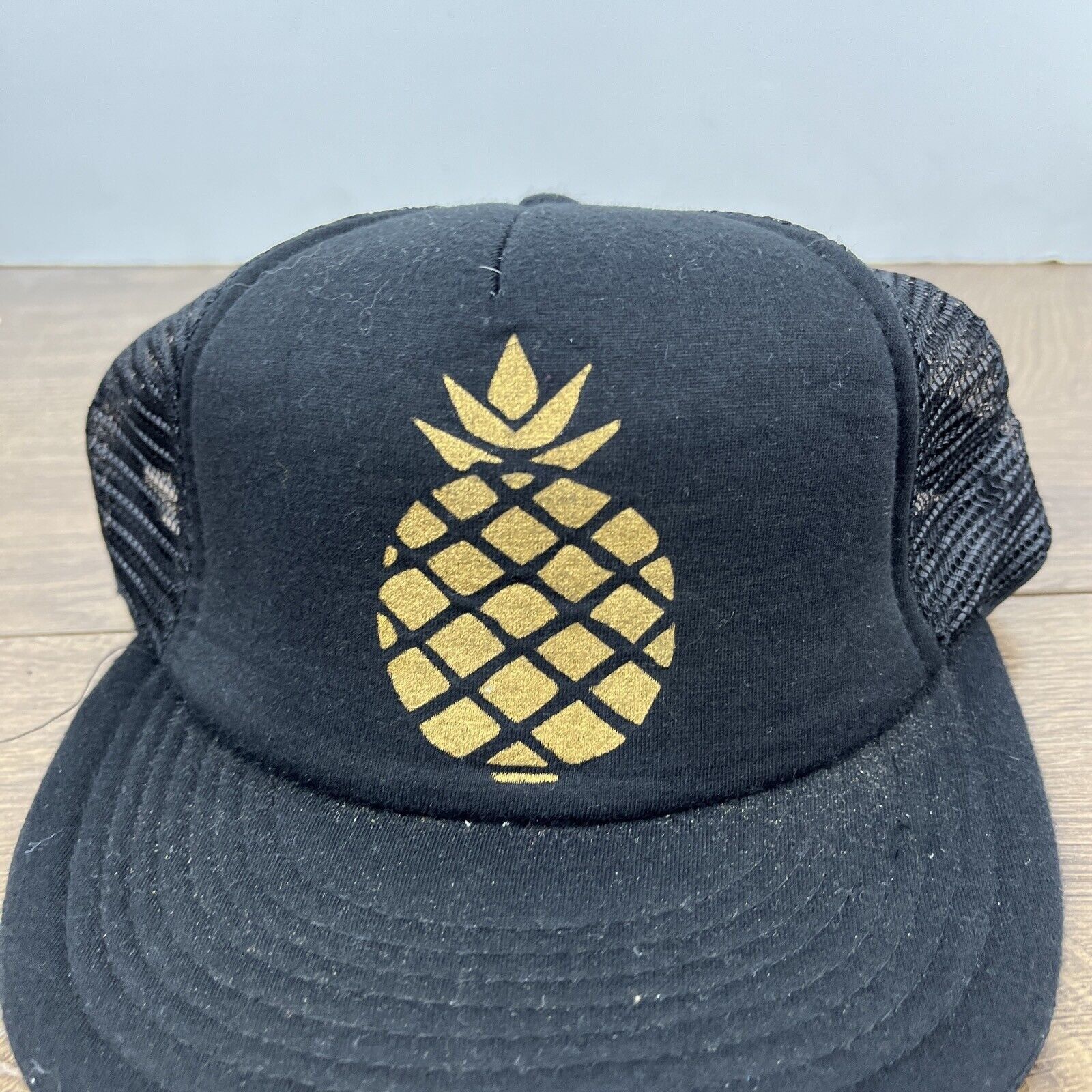 Other Pineapple Hat Pineapple Hat Black Hat Adjustable Snapback Ad Size ONE SIZE - 7 Thumbnail