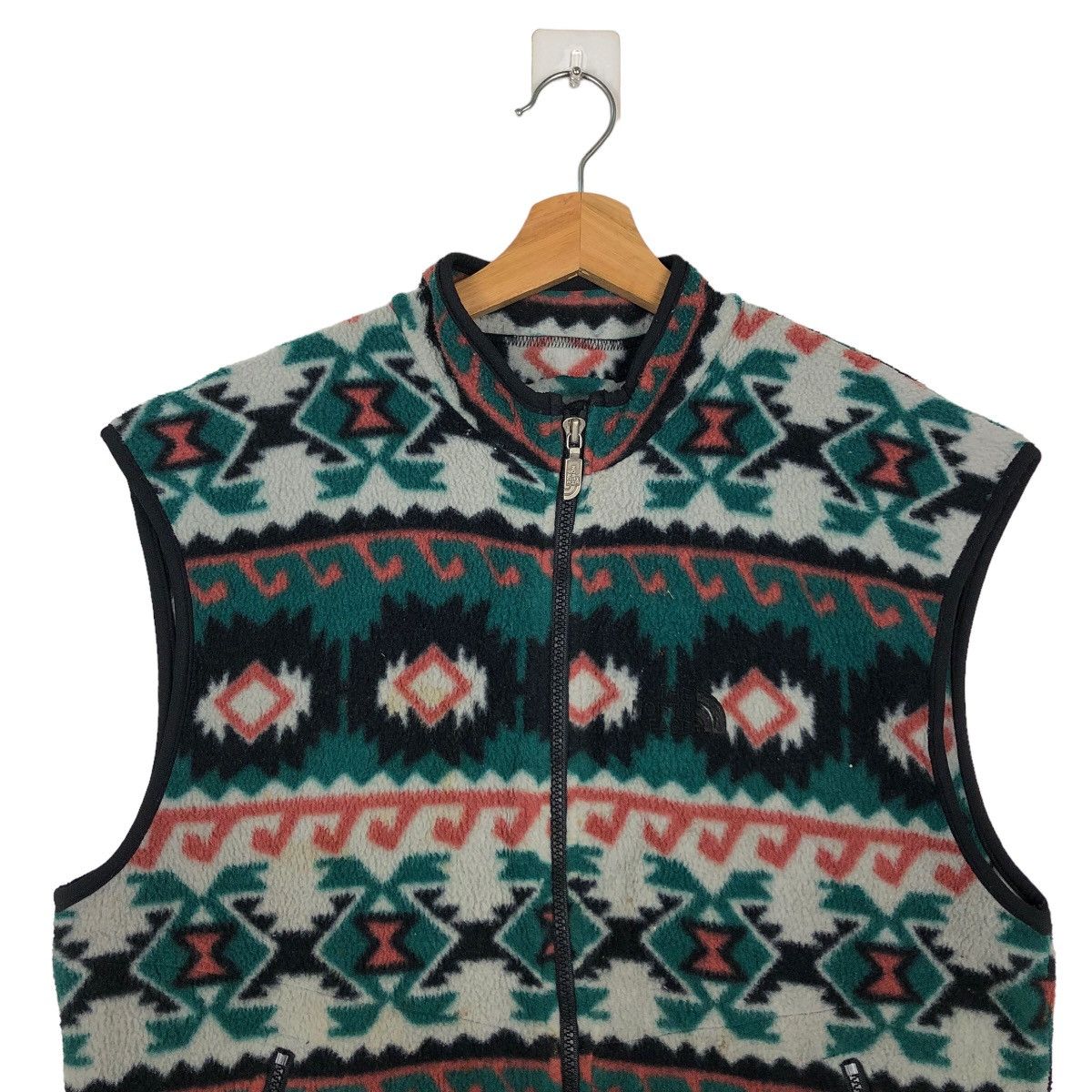 The North Face 🔥90’s Vintage The North Face Fleece Vest Made in USA Aztec Size US M / EU 48-50 / 2 - 3 Thumbnail