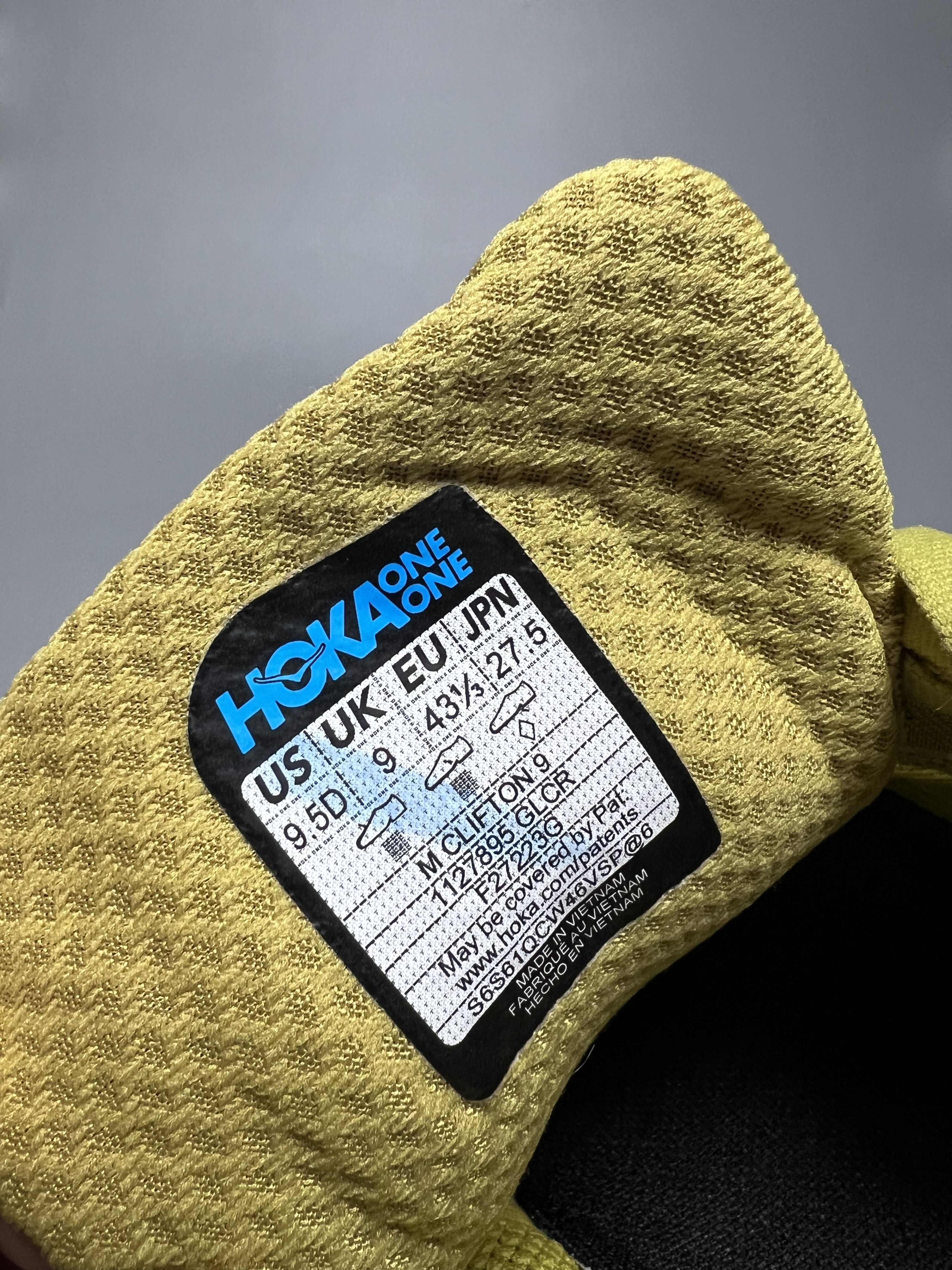 Hoka 9.5D Hoka One One Clifton 9 Running Shoes Walking Gym Size US 9.5 / EU 42-43 - 17 Thumbnail