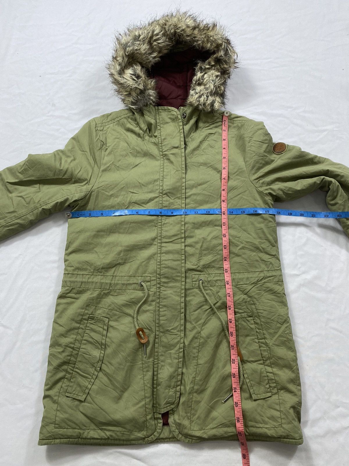 Timberland Vintage Timberland Winter Hooded Fur Jacket Size US S / EU 44-46 / 1 - 10 Thumbnail