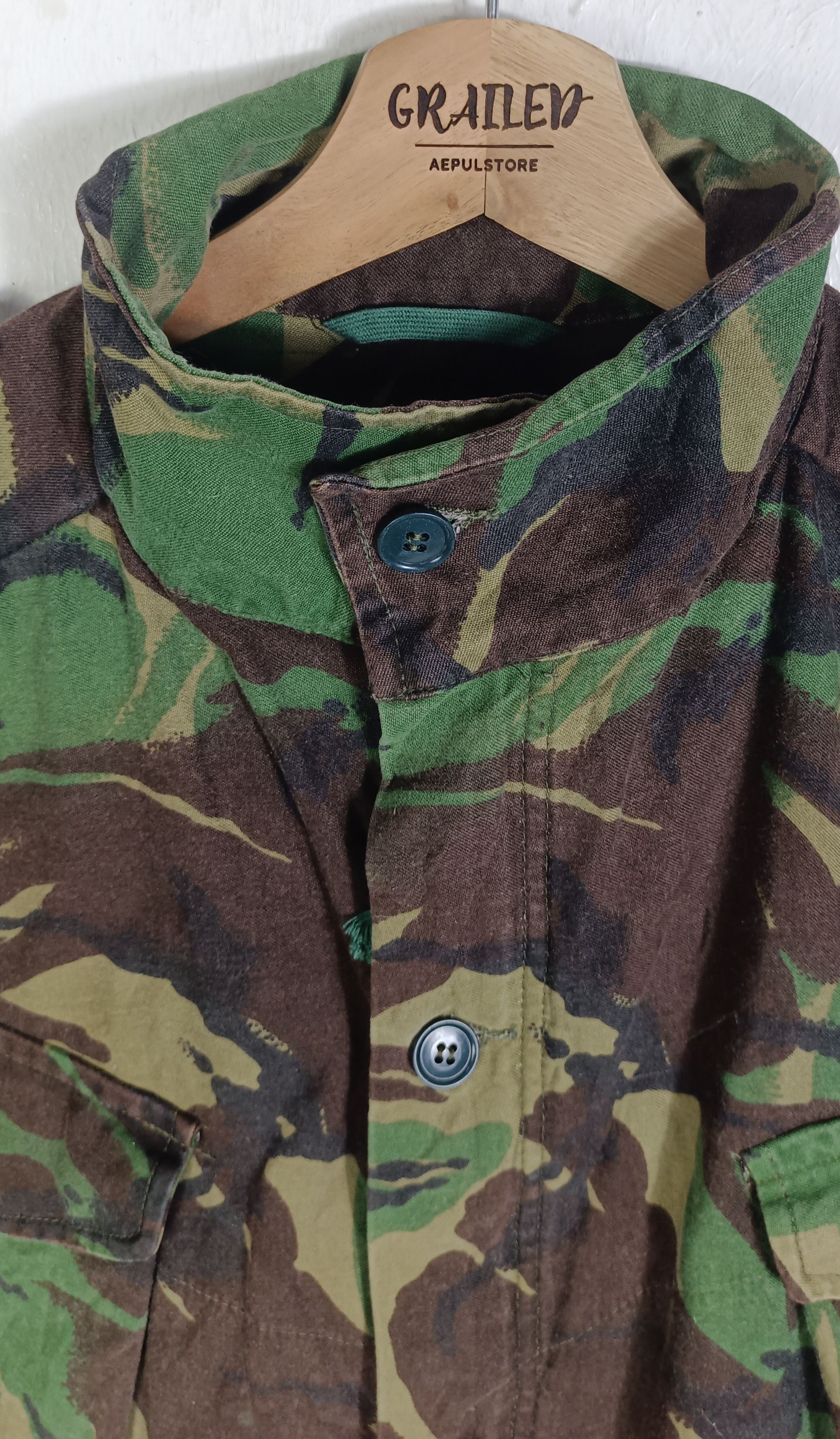 Other Vintage 60s 1968🔥 British Smock Combat DPM Jacket Size US L / EU 52-54 / 3 - 9 Thumbnail