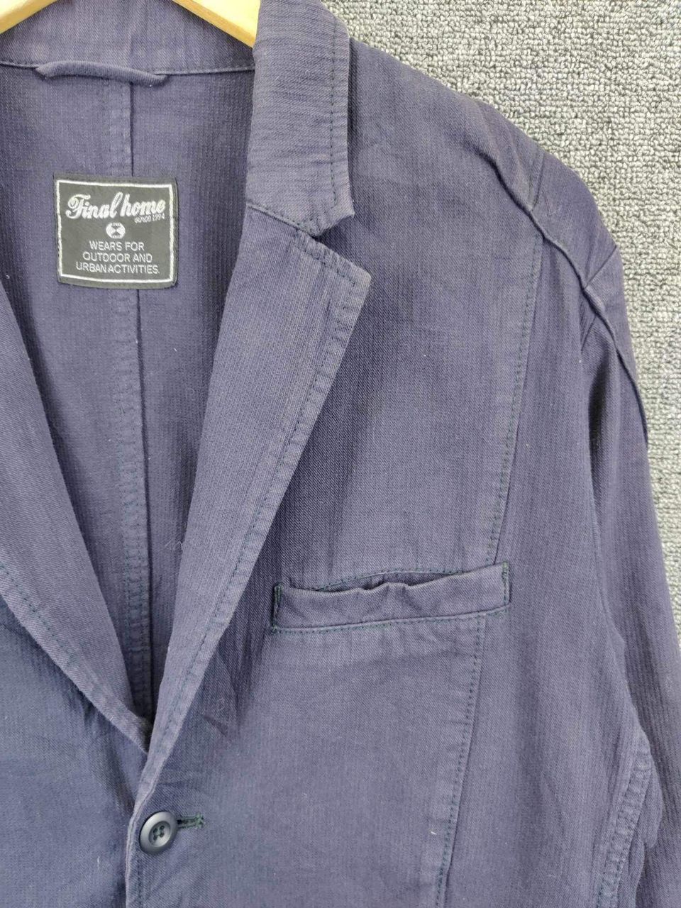 Final Home Vintage 90s Final Home Issey Miyake Button Up Coat Blazer Size US M / EU 48-50 / 2 - 7 Thumbnail