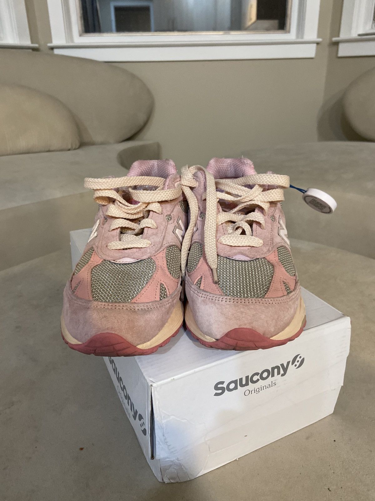 Joe Freshgoods × New Balance New Balance Joe Freshgoods × 993 Performance Art Powder Pink Size US 9 / EU 42 - 2 Thumbnail