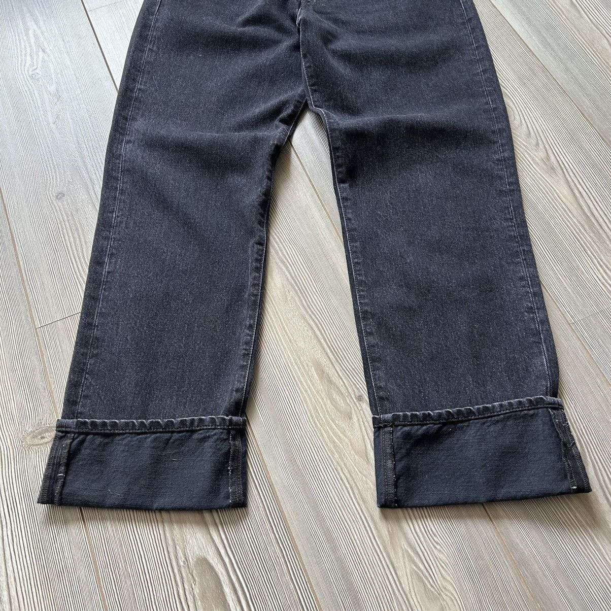 R13 R13 Cuffed Romeo Jeans Onyx Black 29 Size 29" - 12 Thumbnail
