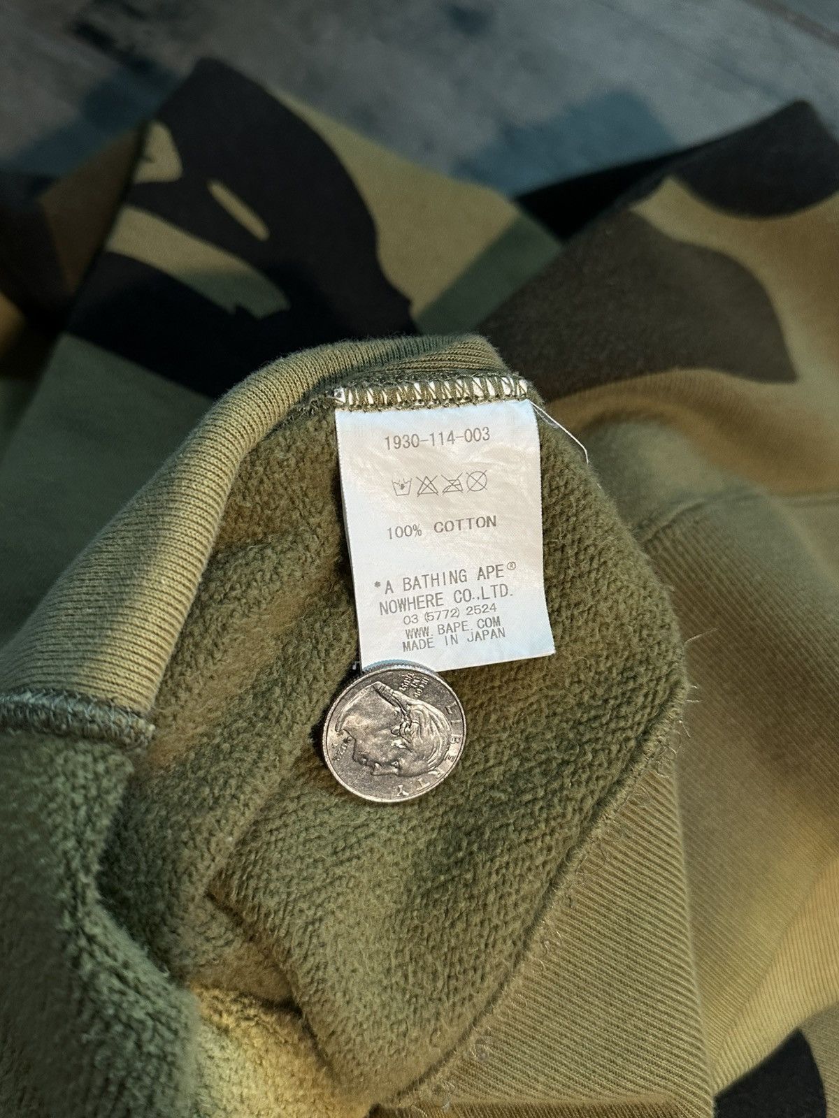 Bape Bape camo hoodie Size US M / EU 48-50 / 2 - 5 Thumbnail