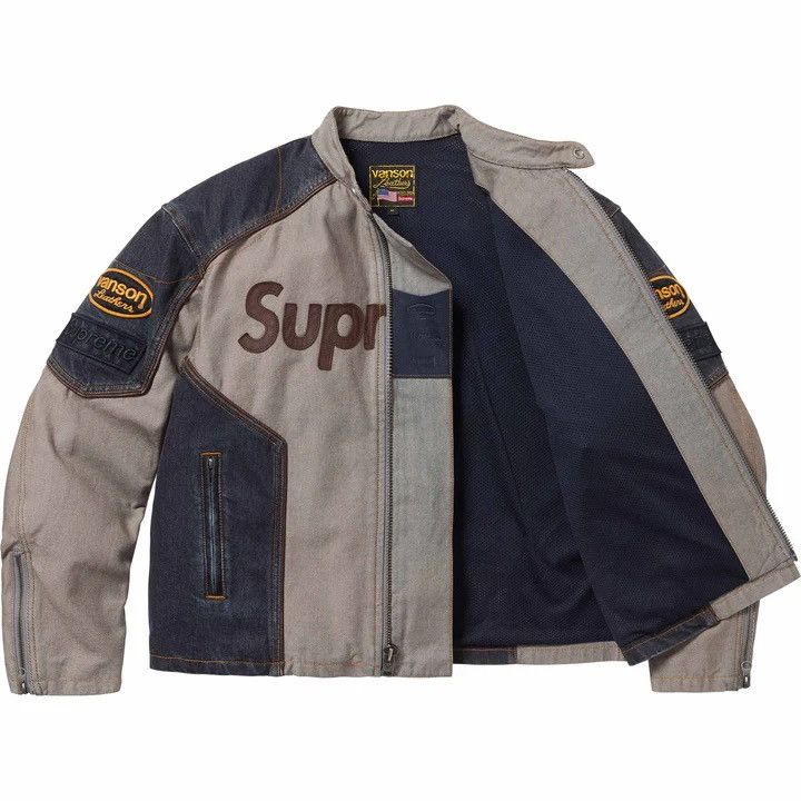 Supreme Vanson Leathers Cordura Cotton Jacket