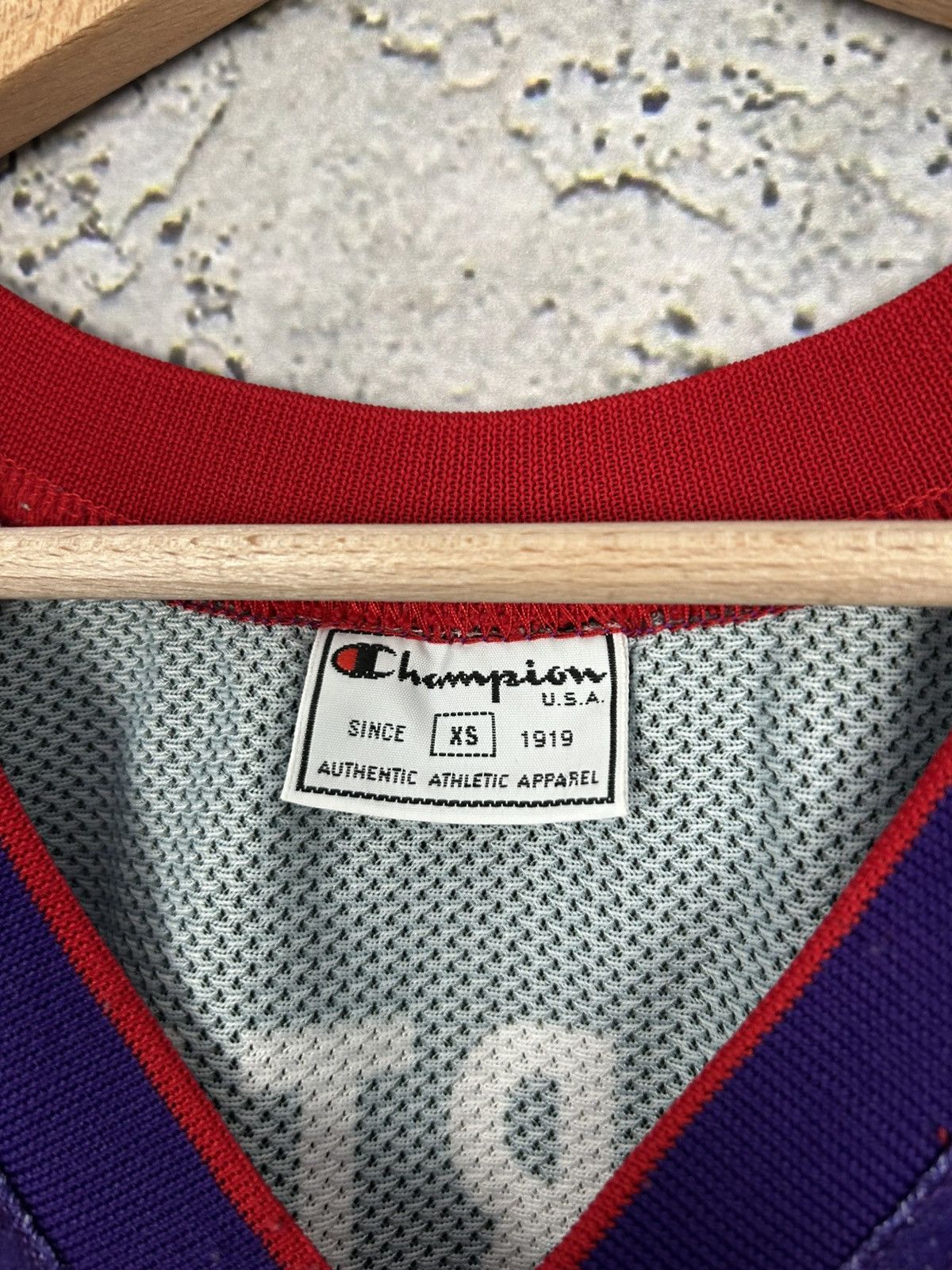 Champion Vintage Toronto Raptors Carter Champion NBA Jersey 90s Rare Size US XS / EU 42 / 0 - 6 Thumbnail