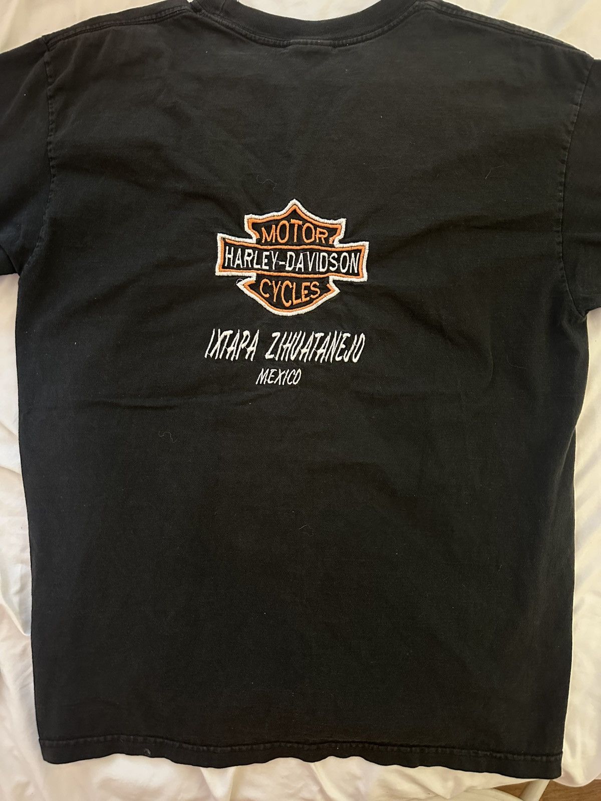 Harley Davidson × Vintage Embroidered Harley Davidson Shirt Rare Size US L / EU 52-54 / 3 - 2 Thumbnail