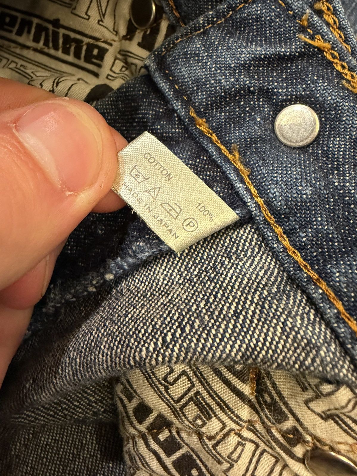Number (N)ine Number (N)ine Patch Denim Jeans Size US 30 / EU 46 - 5 Thumbnail