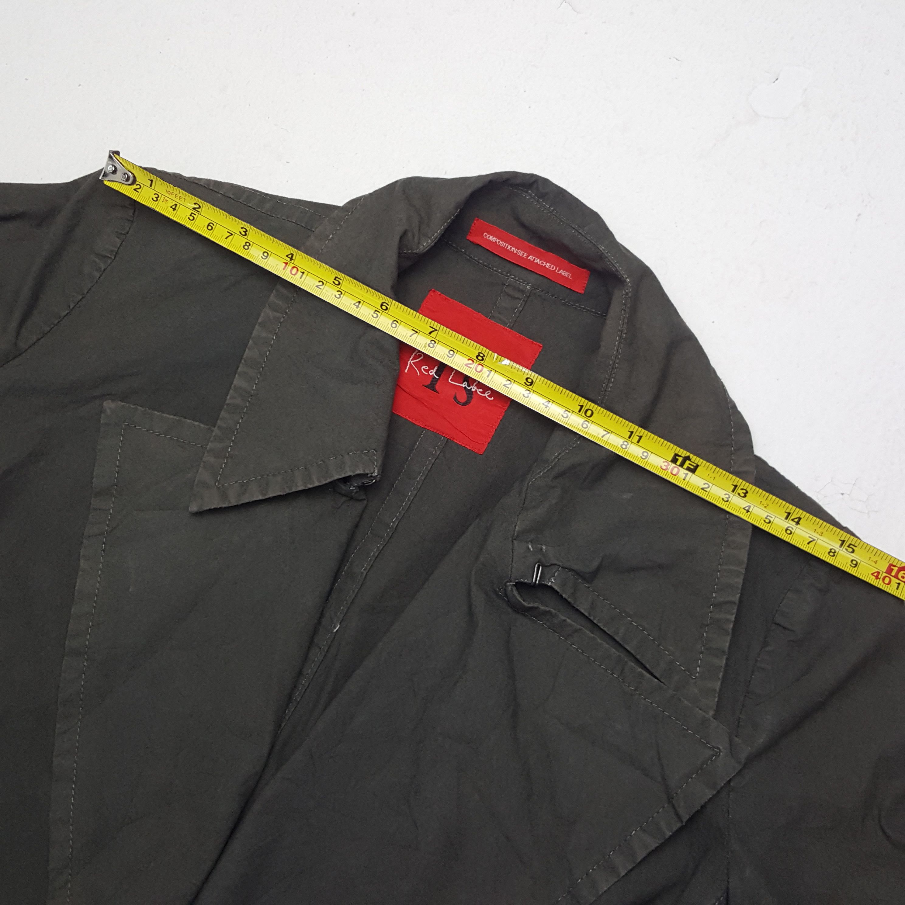 Vintage × Y's × Yohji Yamamoto Vintage Y's Yohji Yamamoto Japanese Designer Trench Jacket Size US S / EU 44-46 / 1 - 5 Thumbnail
