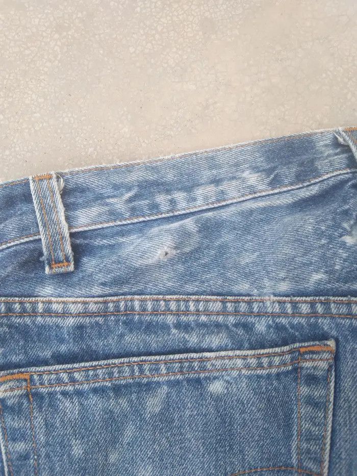 Levi's × Vintage 80s Vintage Levis 501 Made In USA Distressed Jeans 32x30 Size US 32 / EU 48 - 4 Thumbnail