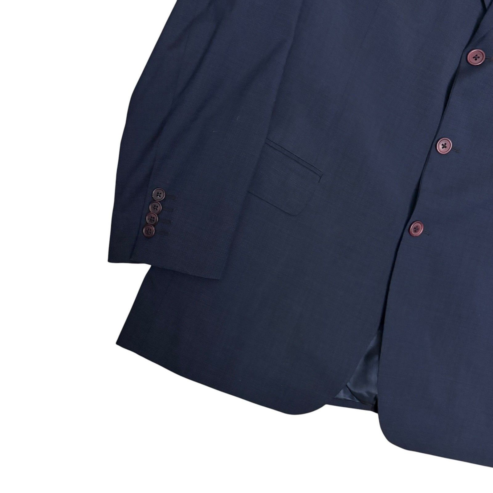 Vitale Barberis Canonico $700 VITALE BARBERIS CANONICO Blazer Sport Jacket Business Size 44R - 7 Thumbnail