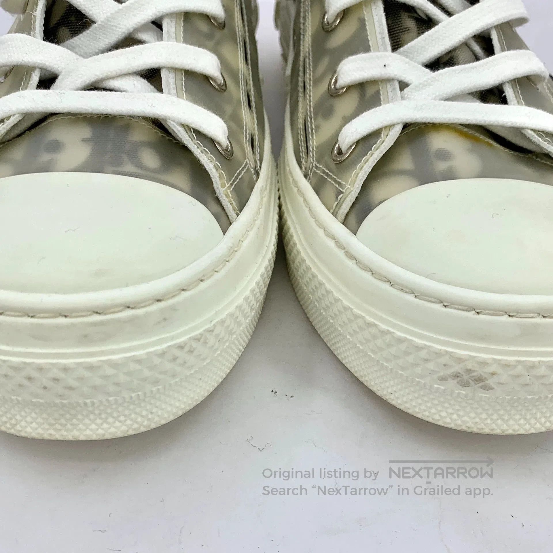 Dior Dior B23 Logo Print High-Top Sneakers. Size US 11.5 / EU 44-45 - 9 Thumbnail