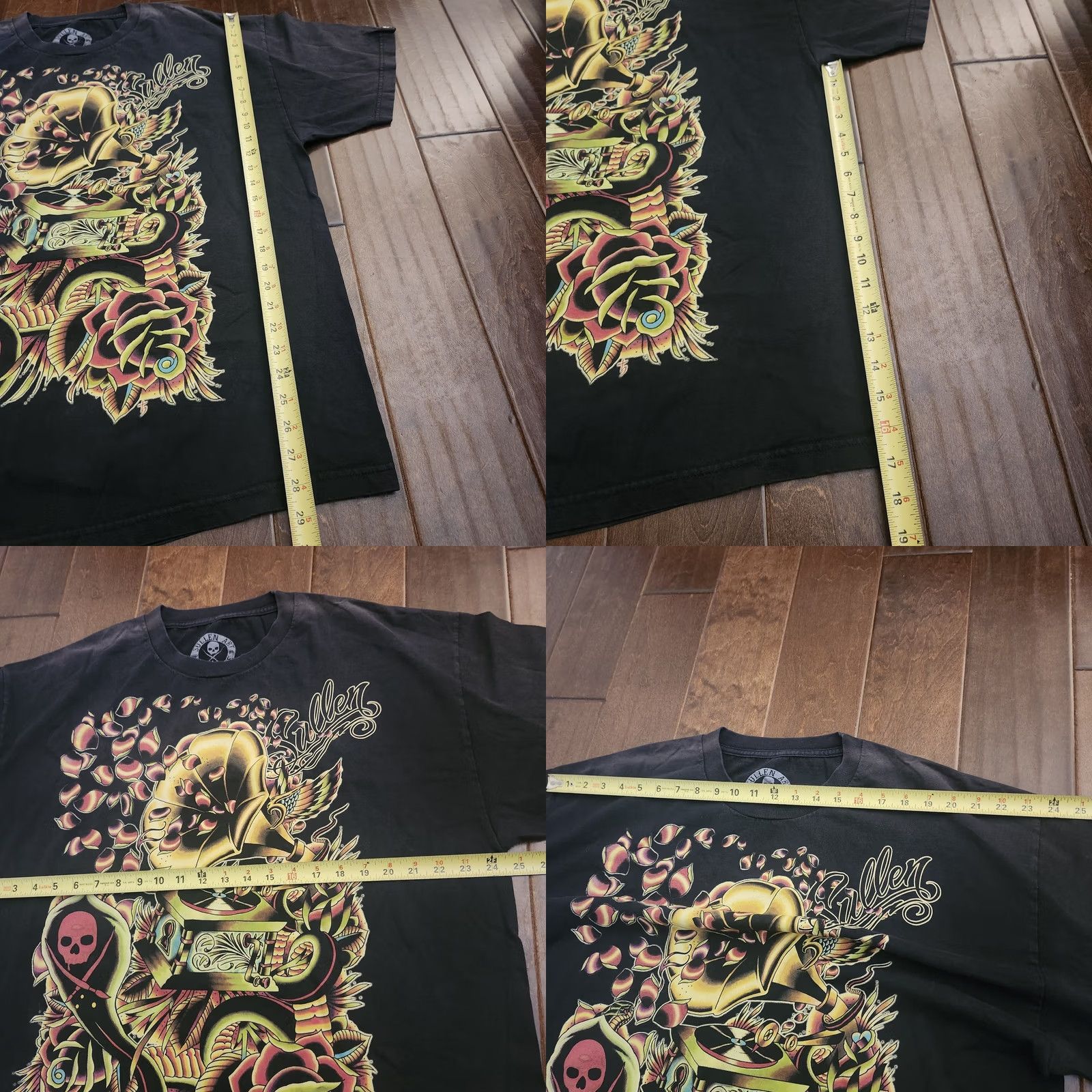 Vintage Sullen Art Collective Graphic Shirt Mens 2XL Black Tattoo Streetwear USA Size US XXL / EU 58 / 5 - 8 Thumbnail