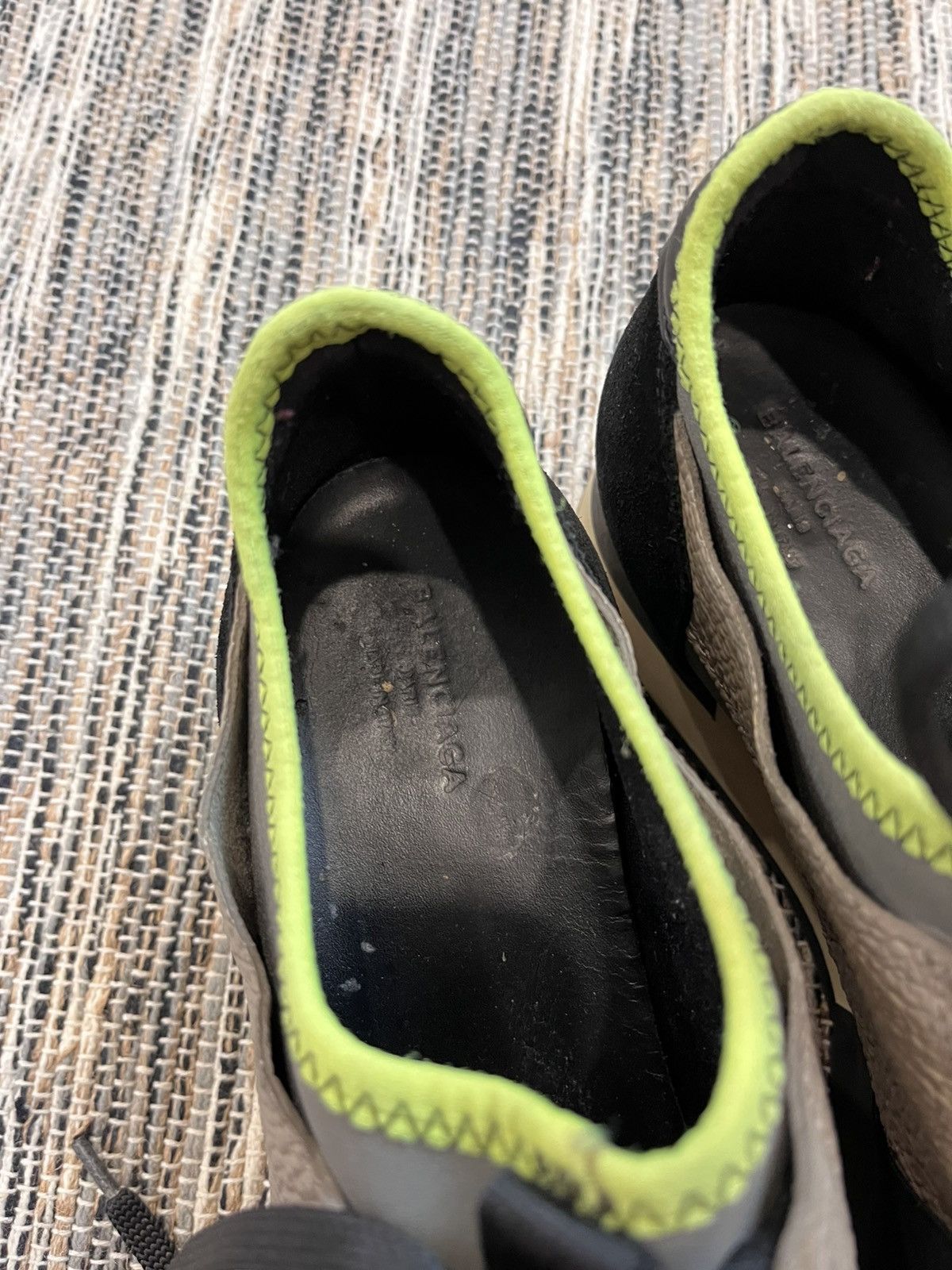 Balenciaga × Designer Balenciaga Race Runner Leather sneakers Japanese style shoes Size US 7 / IT 37 - 11 Thumbnail