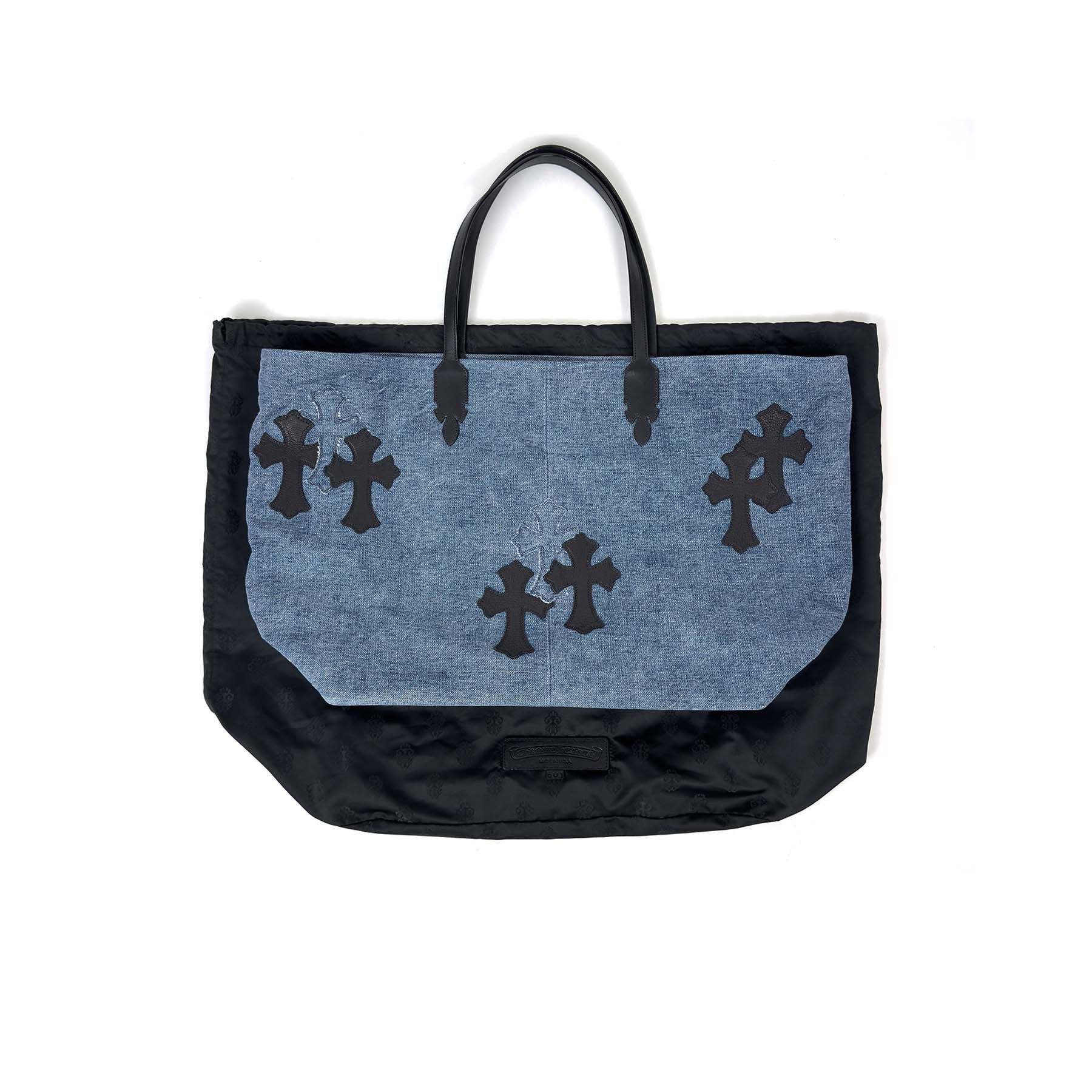 Chrome Hearts Chrome Hearts Denim&Leather Cross Patch Bag Size ONE SIZE - 4 Thumbnail
