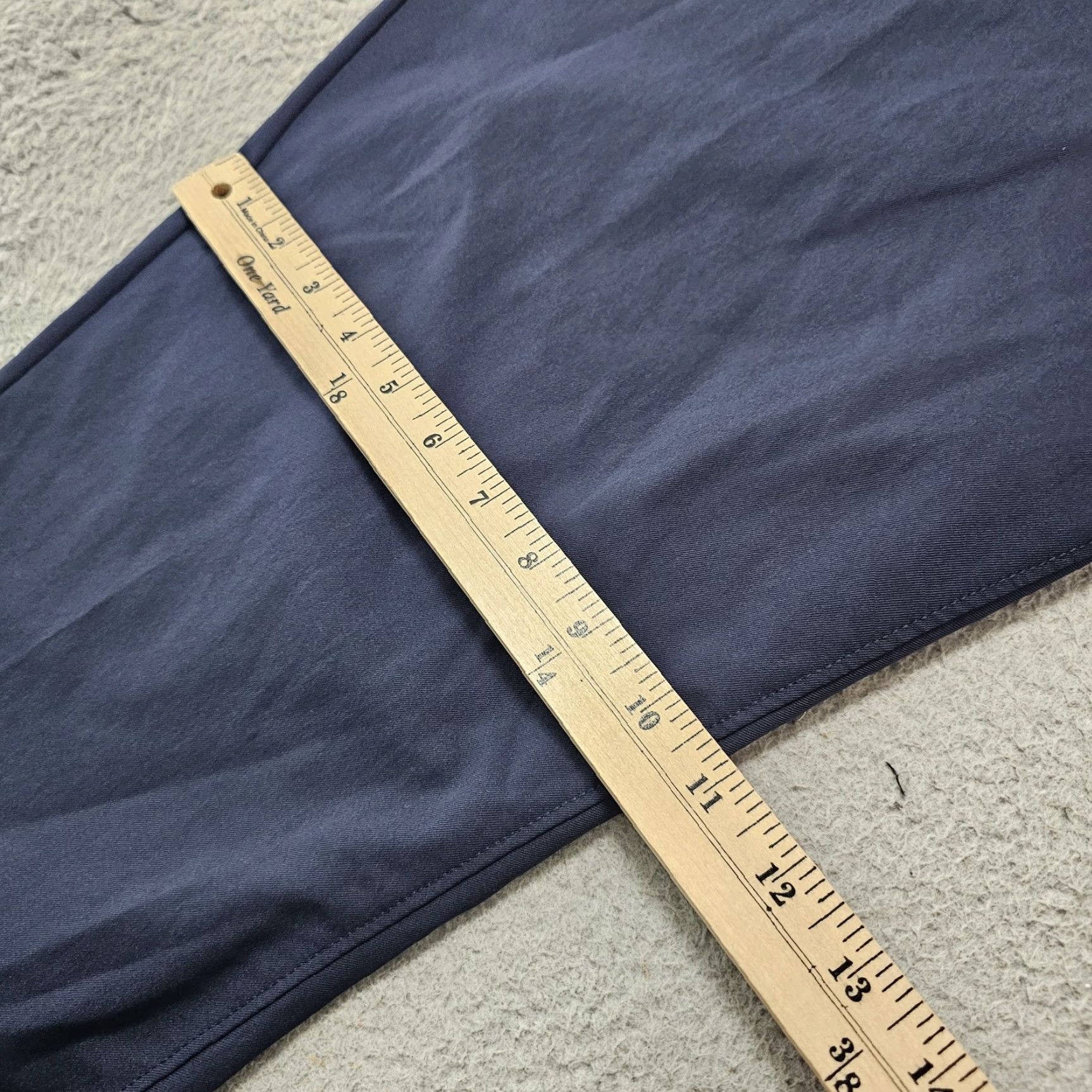 Vintage Public Rec Pants Mens 42x26 Navy All Day Every Day Slim Fit Stretch Athletic Pants Mens 42x26 Navy Size US 42 / EU 58 - 6 Thumbnail