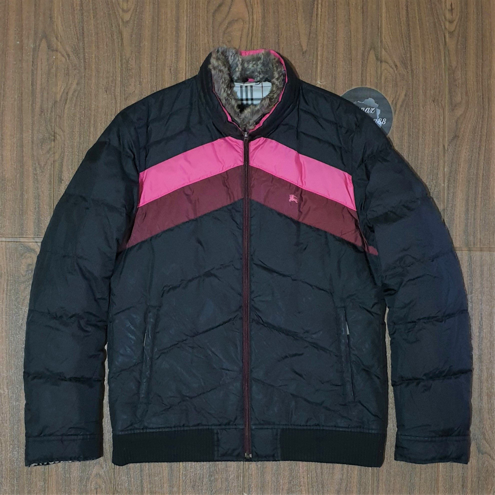 Burberry BURBERRY BLACK LABEL Nova Check Down Jacket Size L / US 10 / IT 46 - 2 Thumbnail