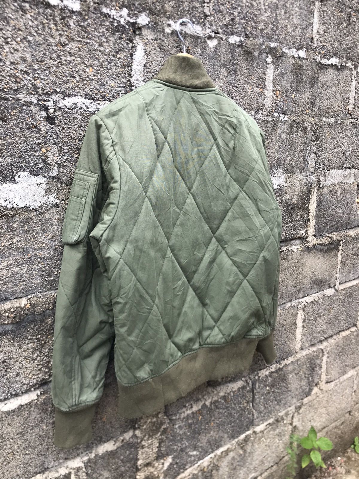 Japanese Brand 🌟Dear Laurel Military Style Quilted Bomber Jacket Size US M / EU 48-50 / 2 - 11 Thumbnail