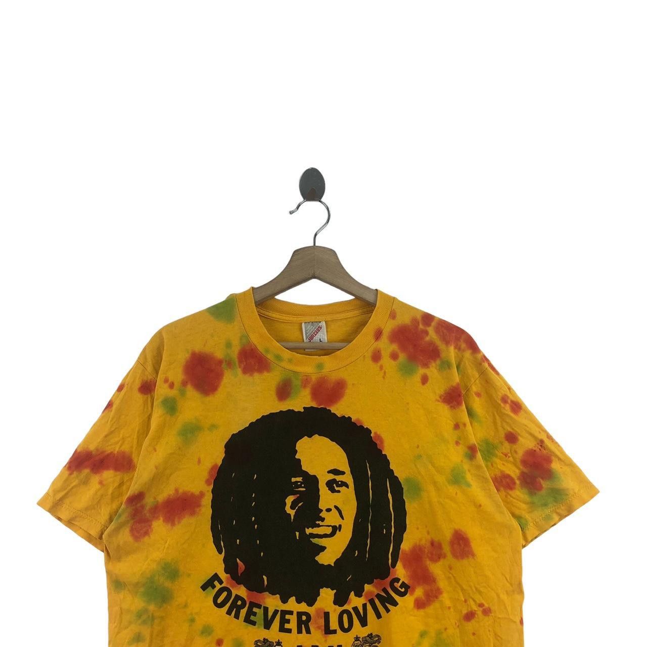Bob Marley Vintage 1993 BOB MARLEY REGGAE Forever Loving Jah Tee Shirt Size US L / EU 52-54 / 3 - 3 Thumbnail