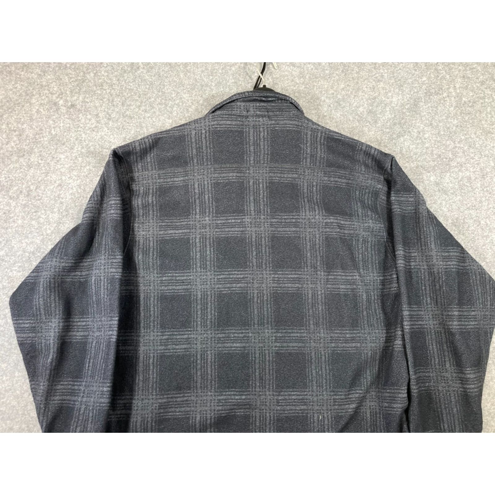 J.Crew J.CREW Button-Up Shirt Mens XL Gray Plaid Fleece Long Sleeve Pockets Outdoor Shirt Size US XL / EU 56 / 4 - 7 Thumbnail