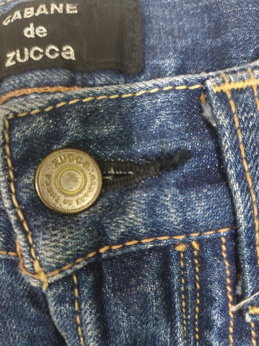 CABANE de ZUCCa Cabane De Zucca Buckle Back Selvedge Jeans Size US 31 - 11 Thumbnail