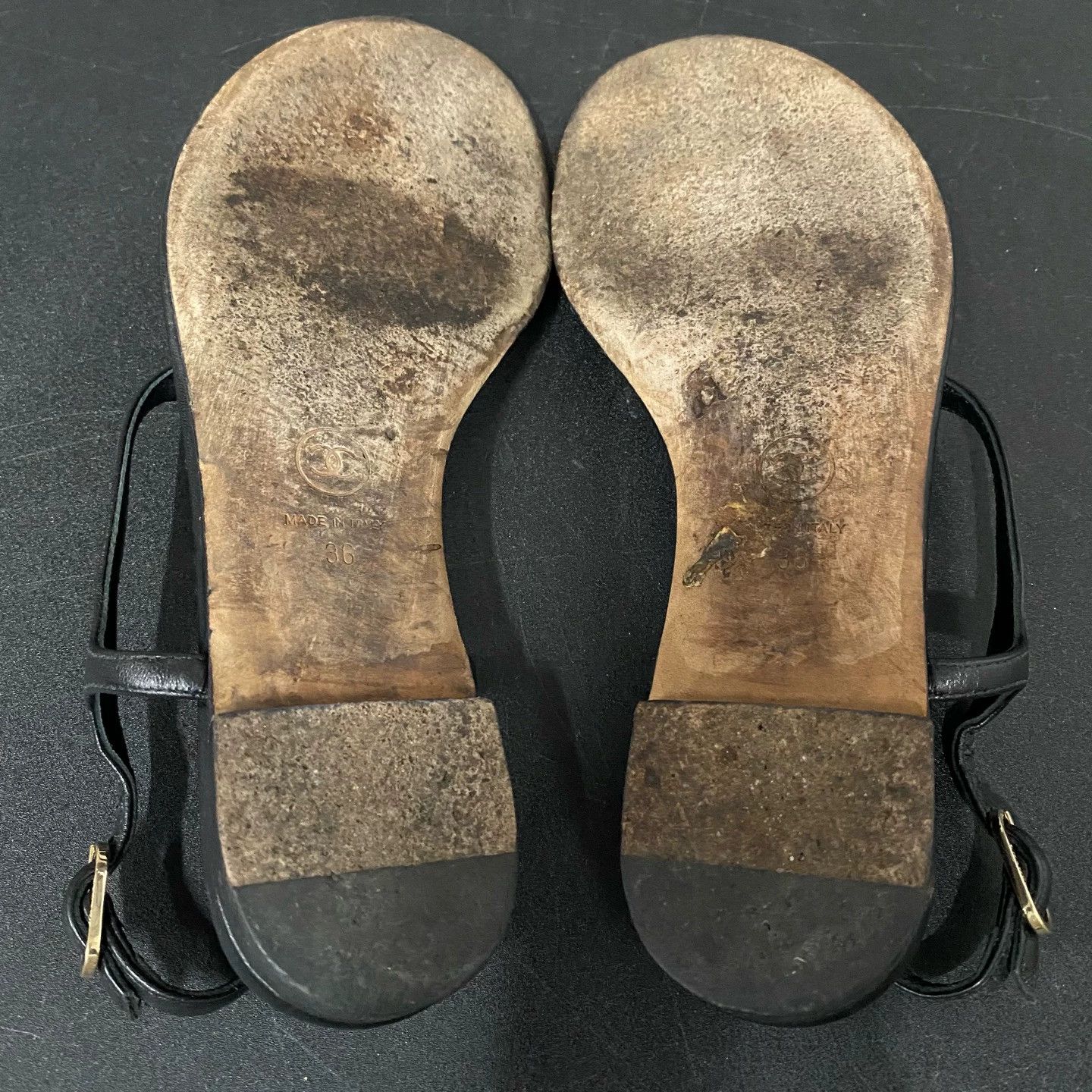 Chanel Chanel sandals 36 women's Size US 5.5 / IT 35.5 - 7 Thumbnail