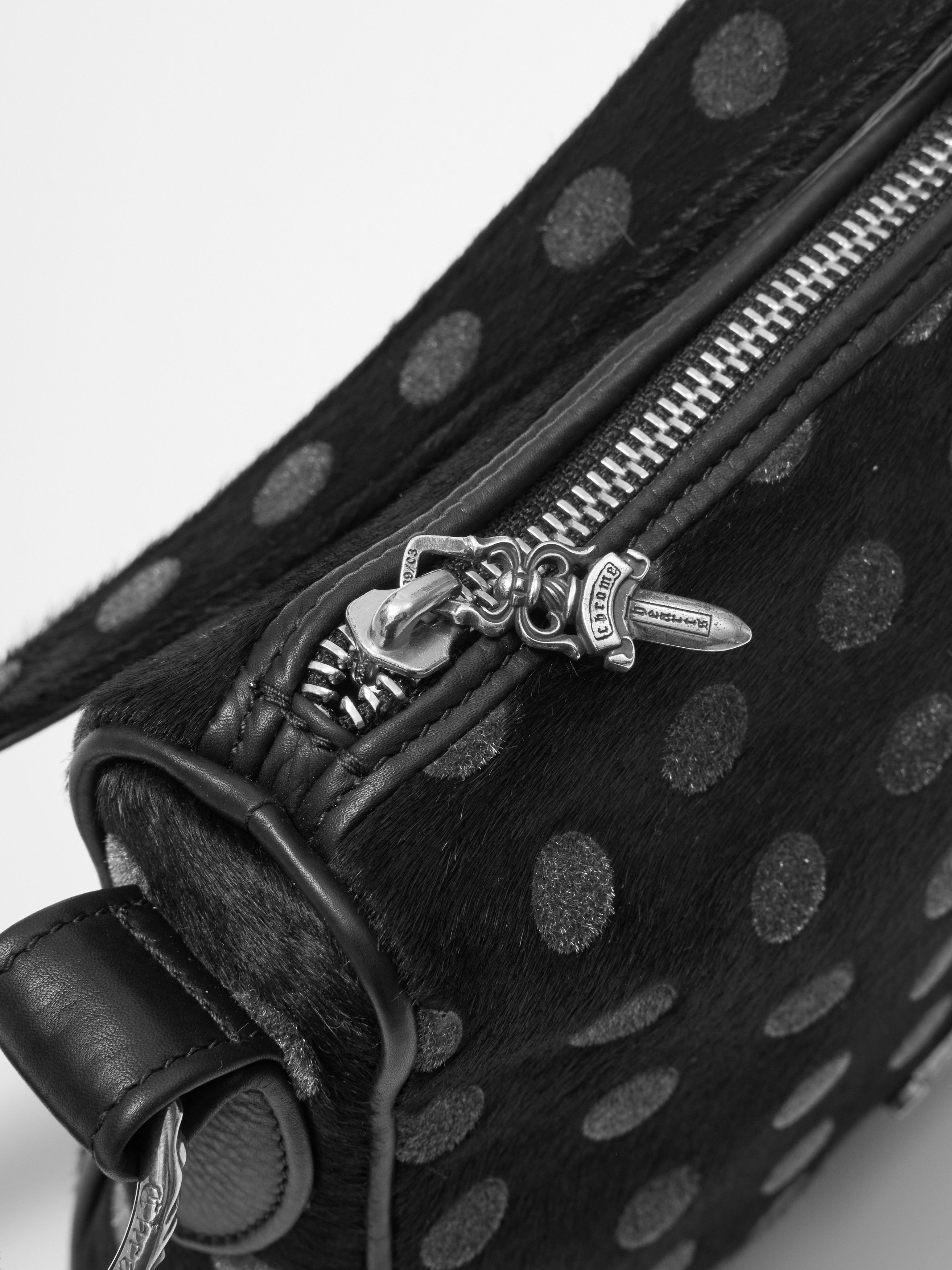 Chrome Hearts Chrome Hearts Chicken Nugget Polka Dots Harako Leather Bag Size ONE SIZE - 4 Thumbnail