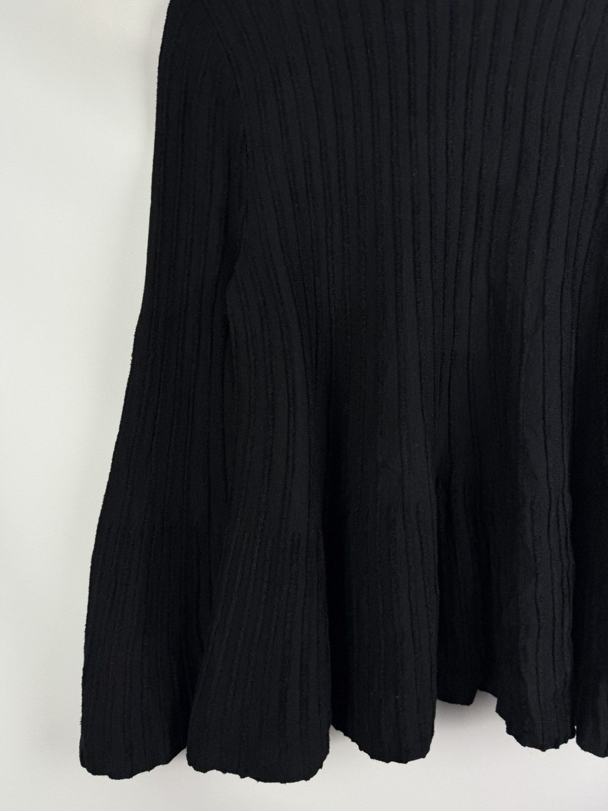 Cos Cos Bell Sleeve Ribbed Lagenlook Wool Sweater Pullover Size S / US 4 / IT 40 - 21 Thumbnail