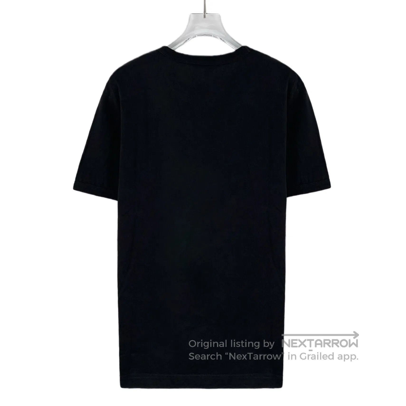 Dior Dior Black Emblem Embroidered Cotton Crew Neck Short Sleev Size US M / EU 48-50 / 2 - 2 Thumbnail
