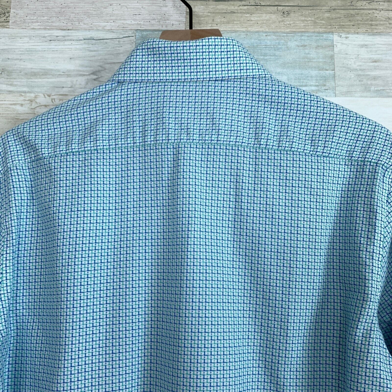 Tailorbyrd TailorByrd Button Front Shirt Blue Trim Mens 15.5 33 Size US M / EU 48-50 / 2 - 5 Thumbnail