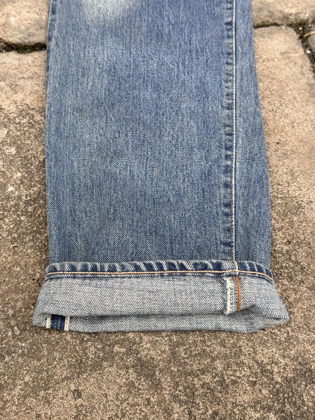 Denime × Japanese Brand Denime Selvedge Vintage Jeans Japan Size 34 Size US 34 / EU 50 - 7 Thumbnail