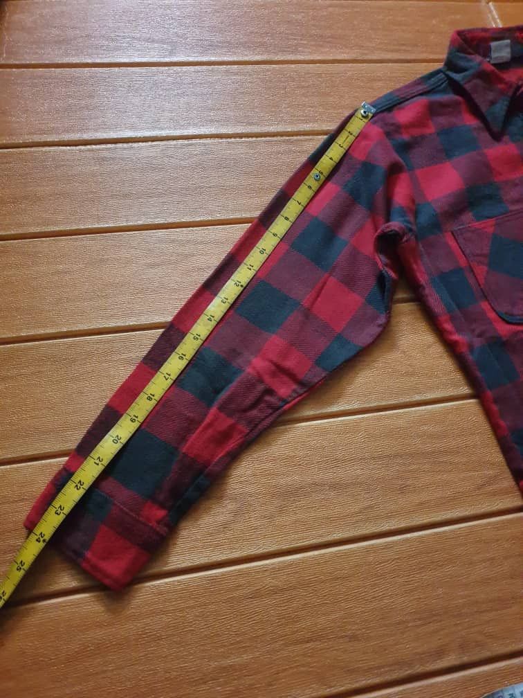 Big Mac 💥Big Mac Checkered red retro chambray shirt Size US M / EU 48-50 / 2 - 8 Thumbnail