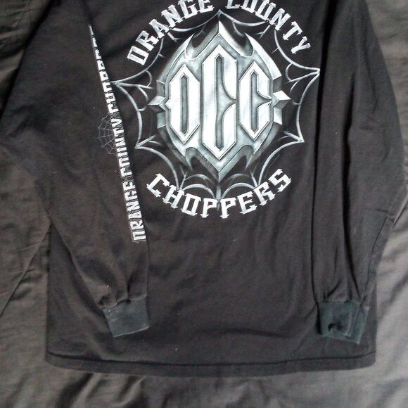 Delta Vintage Y2K Orange County Choppers Long Sleeve T-Shirt Size US L / EU 52-54 / 3 - 7 Thumbnail
