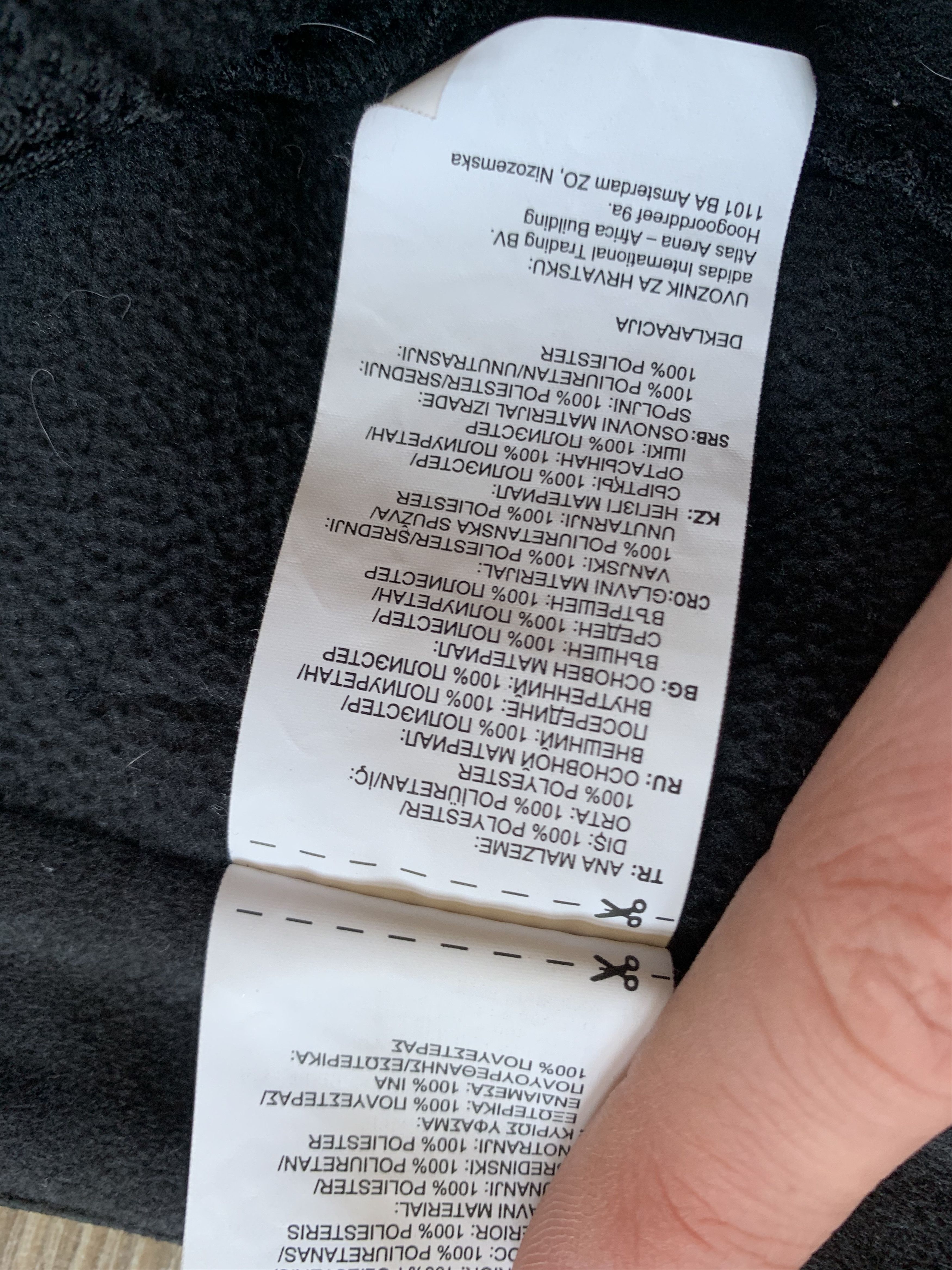 Reebok × Vintage Reebok Womens Black Softshell Trackking Pants Size 26" / US 2 / IT 38 - 8 Thumbnail