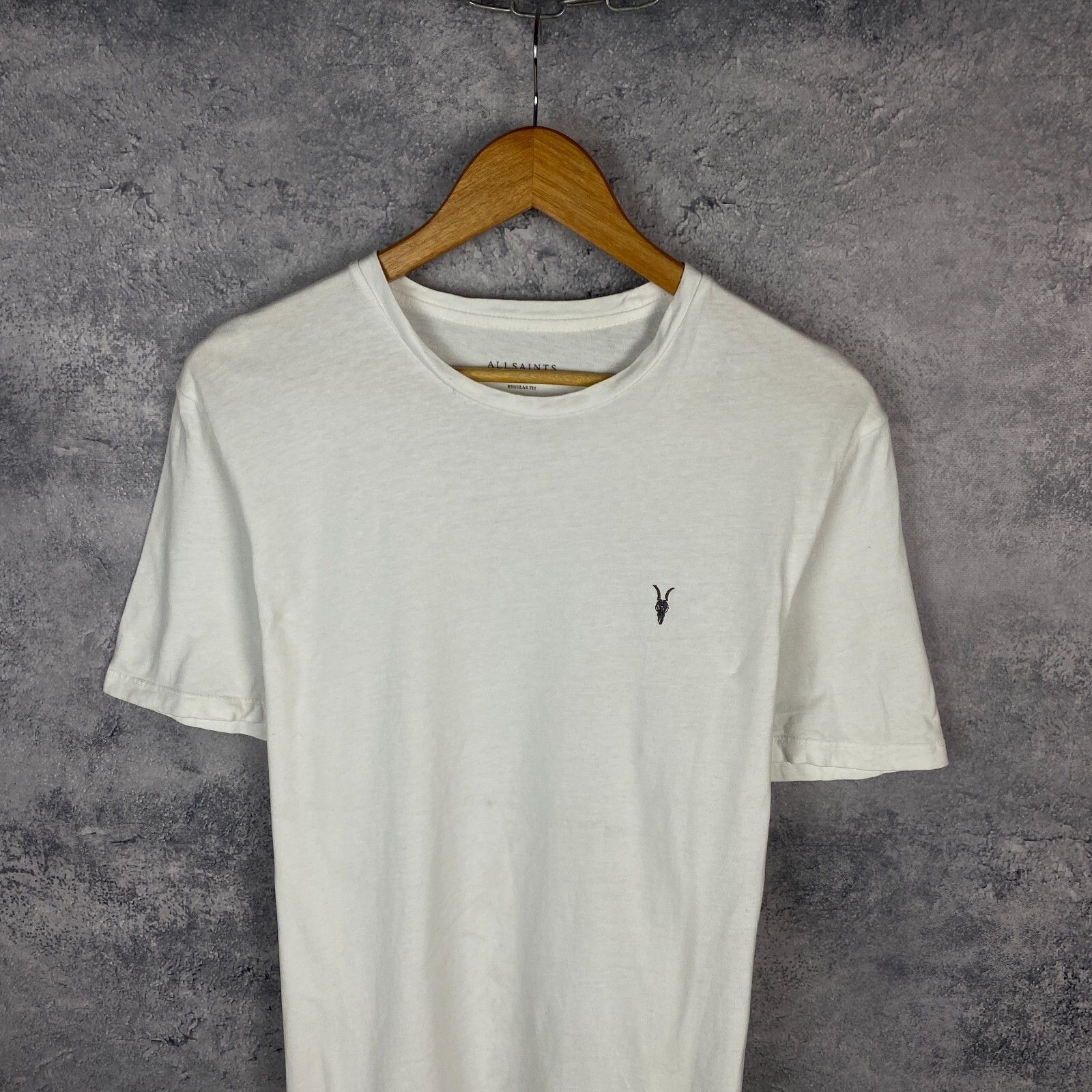 Allsaints Allsaints Tee Men's Size L White Short Sleeve ` Size US L / EU 52-54 / 3 - 2 Thumbnail