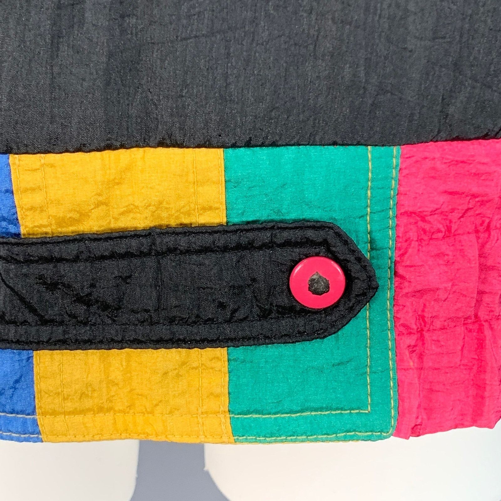 Other GIACCA Multi Color Polyester Color Block Zip Snaps Jacket Size S / US 4 / IT 40 - 4 Thumbnail