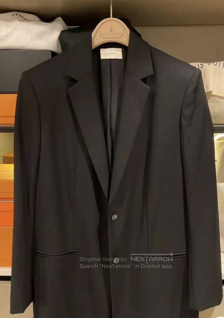 The Row The Row size 10 Black wool suit and trench coat Size M / US 6-8 / IT 42-44 - 2 Thumbnail