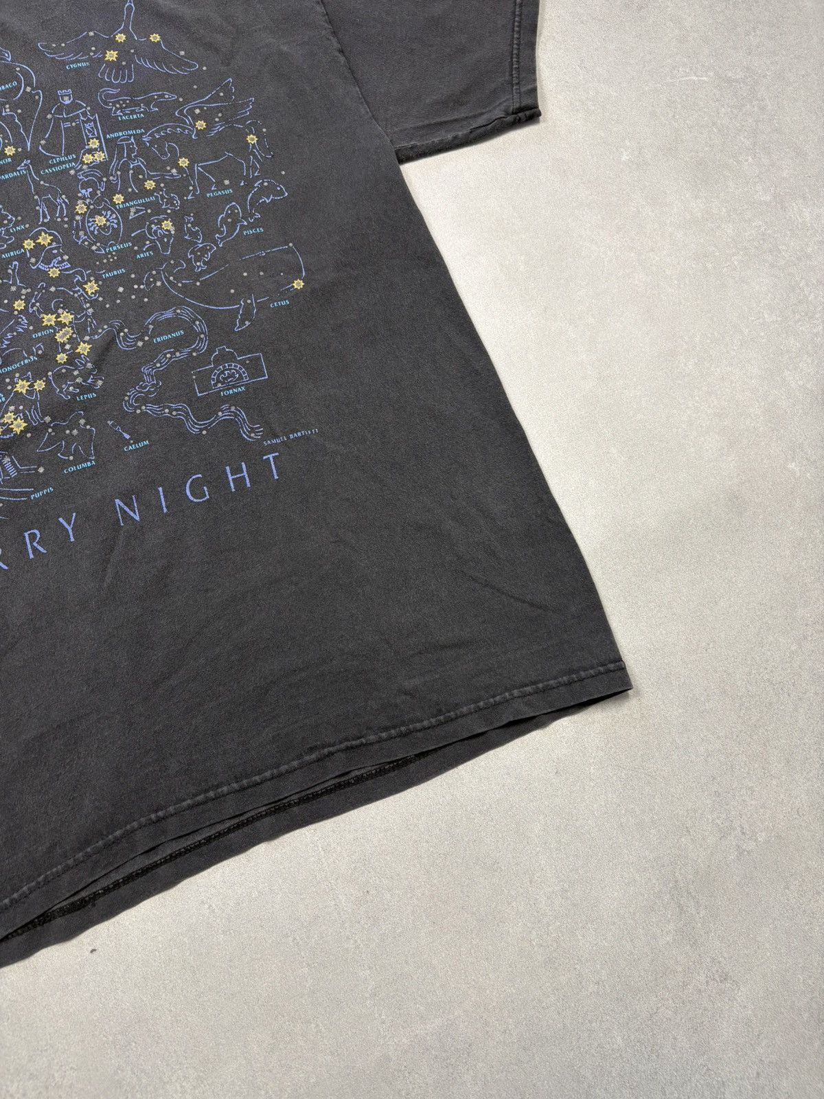 Vintage 2000 Starry Night Liberty Graphics Hanes Tee XL