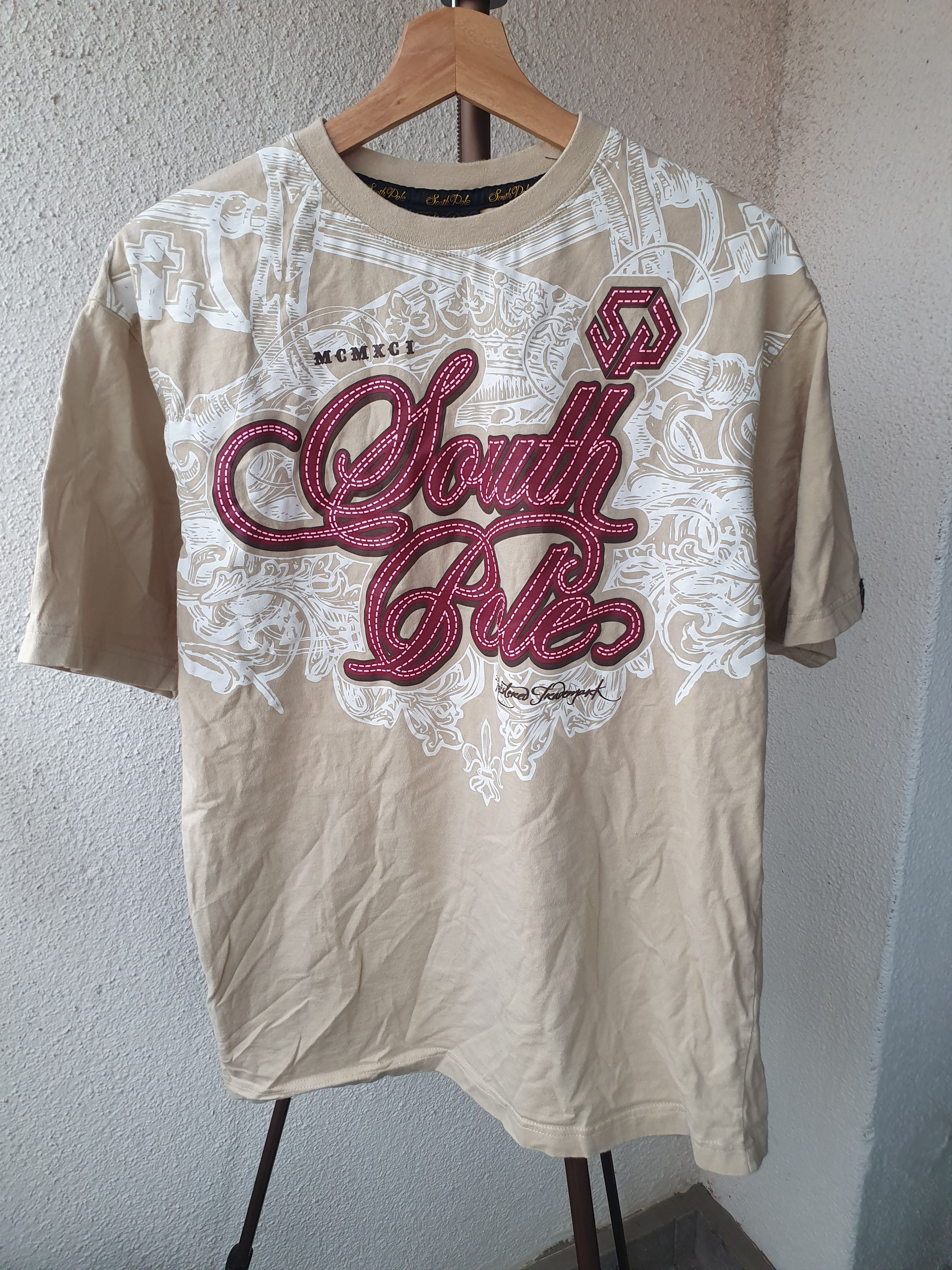 Southpole × Vintage Southpole Puff Print Spell Out Vintage Y2K t-shirt sz M Size US M / EU 48-50 / 2 - 2 Thumbnail