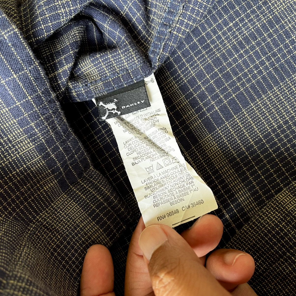 Oakley Vintage Oakley Plaid Button-Up Shirt Size US L / EU 52-54 / 3 - 9 Thumbnail