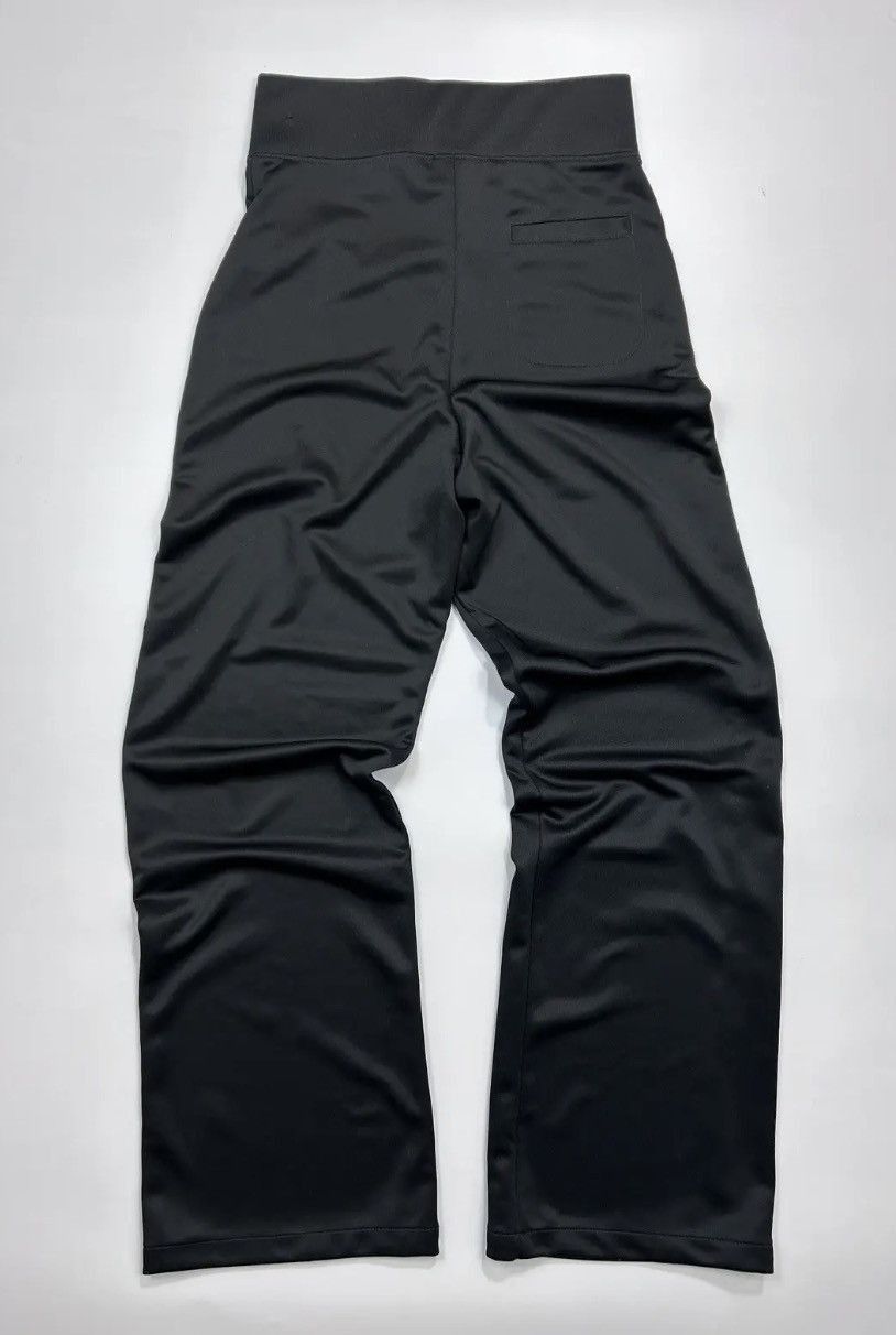 Other Vintage Nike Track Pants Jet Black Polyester White Y2K Size 30" / US 8 / IT 44 - 8 Thumbnail