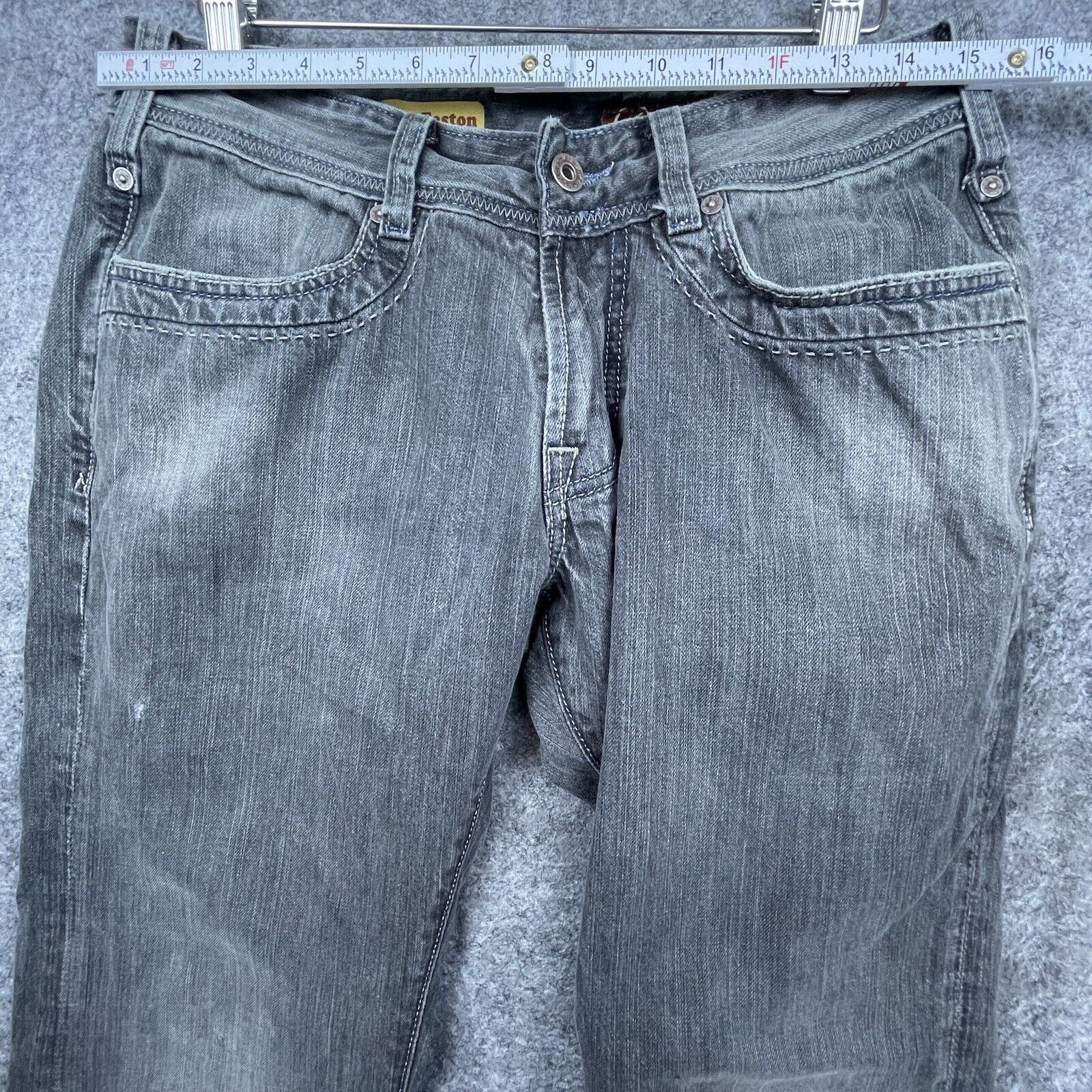 AG Adriano Goldschmied Adriano Goldschmied Jeans Mens 30 The Easton Grey Straight Size US 30 / EU 46 - 4 Thumbnail