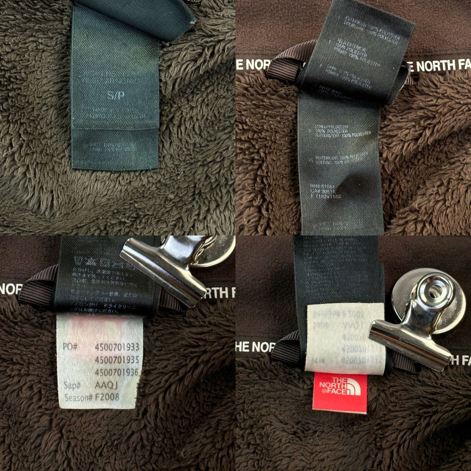 The North Face VINTAGE The North Face Osito Jacket Womens Small Brown Full Zip Fleece Outdoor Size S / US 4 / IT 40 - 8 Thumbnail