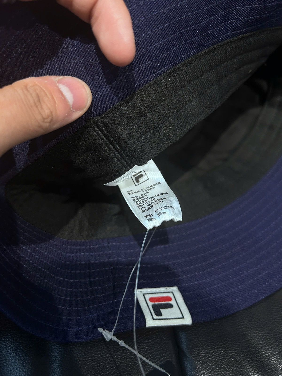 Fila × Maison MIHARA YASUHIRO Maison Mihara Yasuhiro x FILA Bucket Hat Size ONE SIZE - 4 Thumbnail