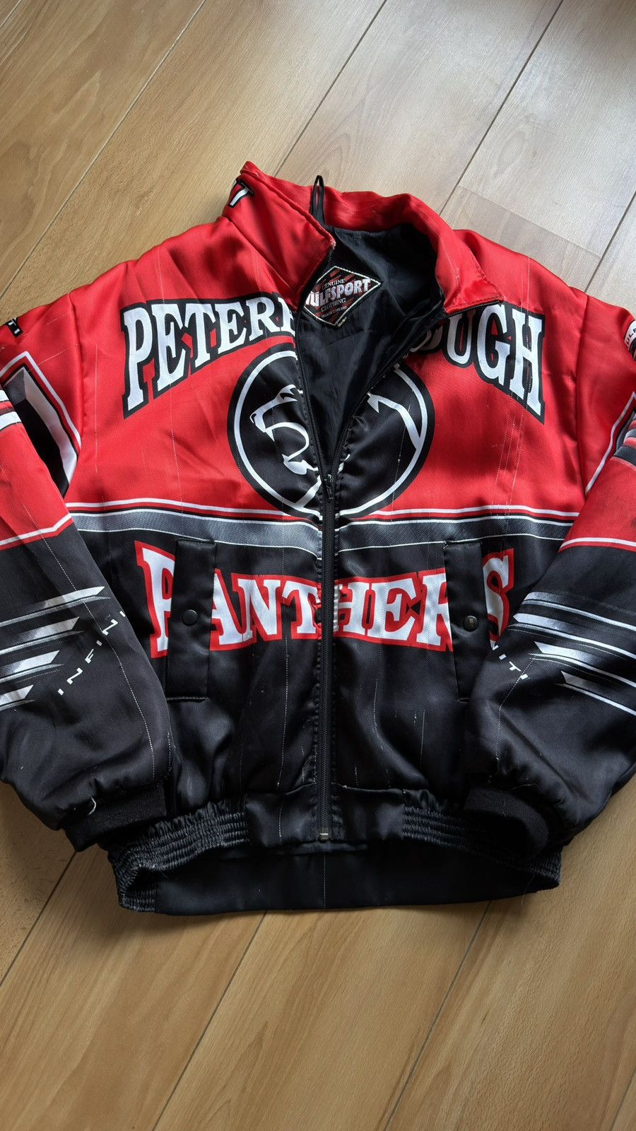 Vintage Racing wulfsport jacket bomber Size US M / EU 48-50 / 2 - 2 Thumbnail